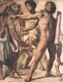Estudio para El martirio de San Sinforiano desnudo Jean Auguste Dominique Ingres